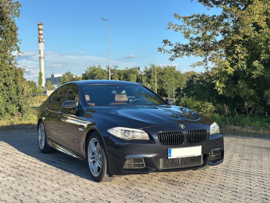 BMW Seria 5 BMW F10 M550 D Xdrive dwa komplety kół, po serwisie