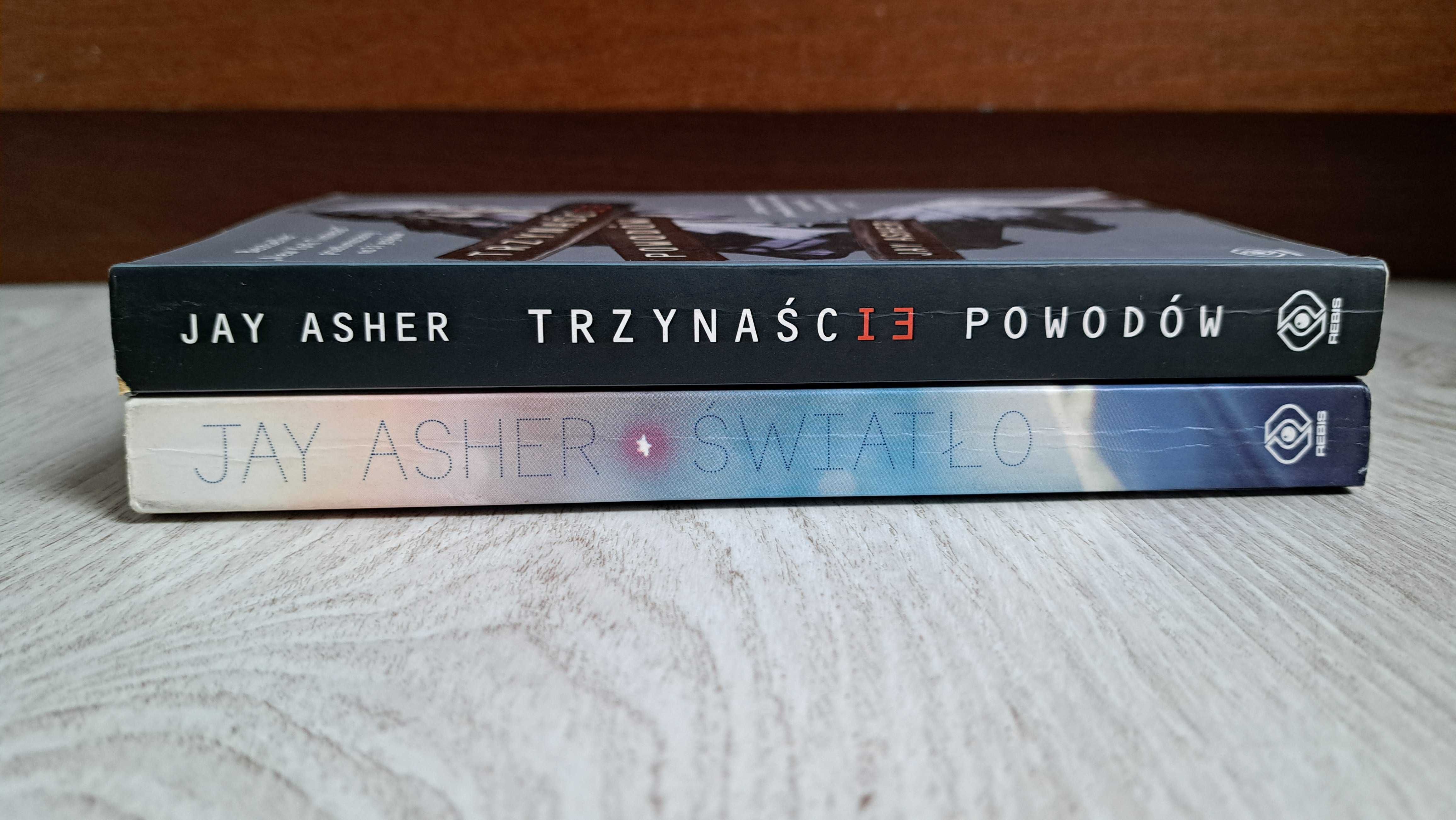 2x Jay Asher Światło + 13 powodów Trzynaście powodów