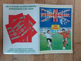 Caderneta de cromos "Eurocup 96" - Completa