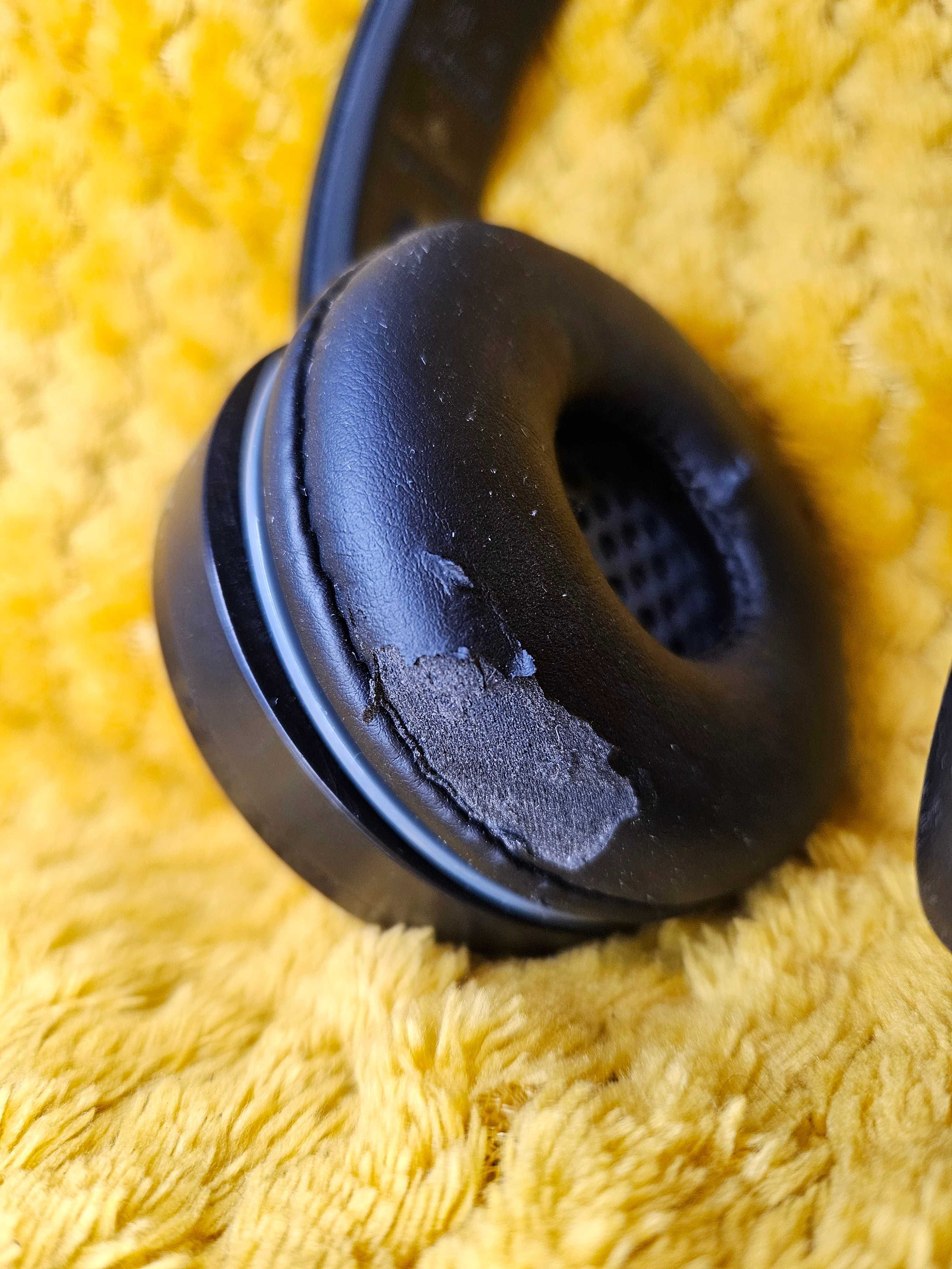 Bezprzewodowe słuchawki Panasonic z mikrofonem + kabel ładujący
