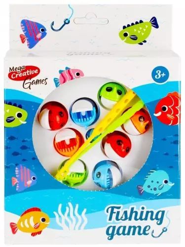 Gra magnetyczna Rybki, 8 elementów. Mega Creative. Nowy Produkt