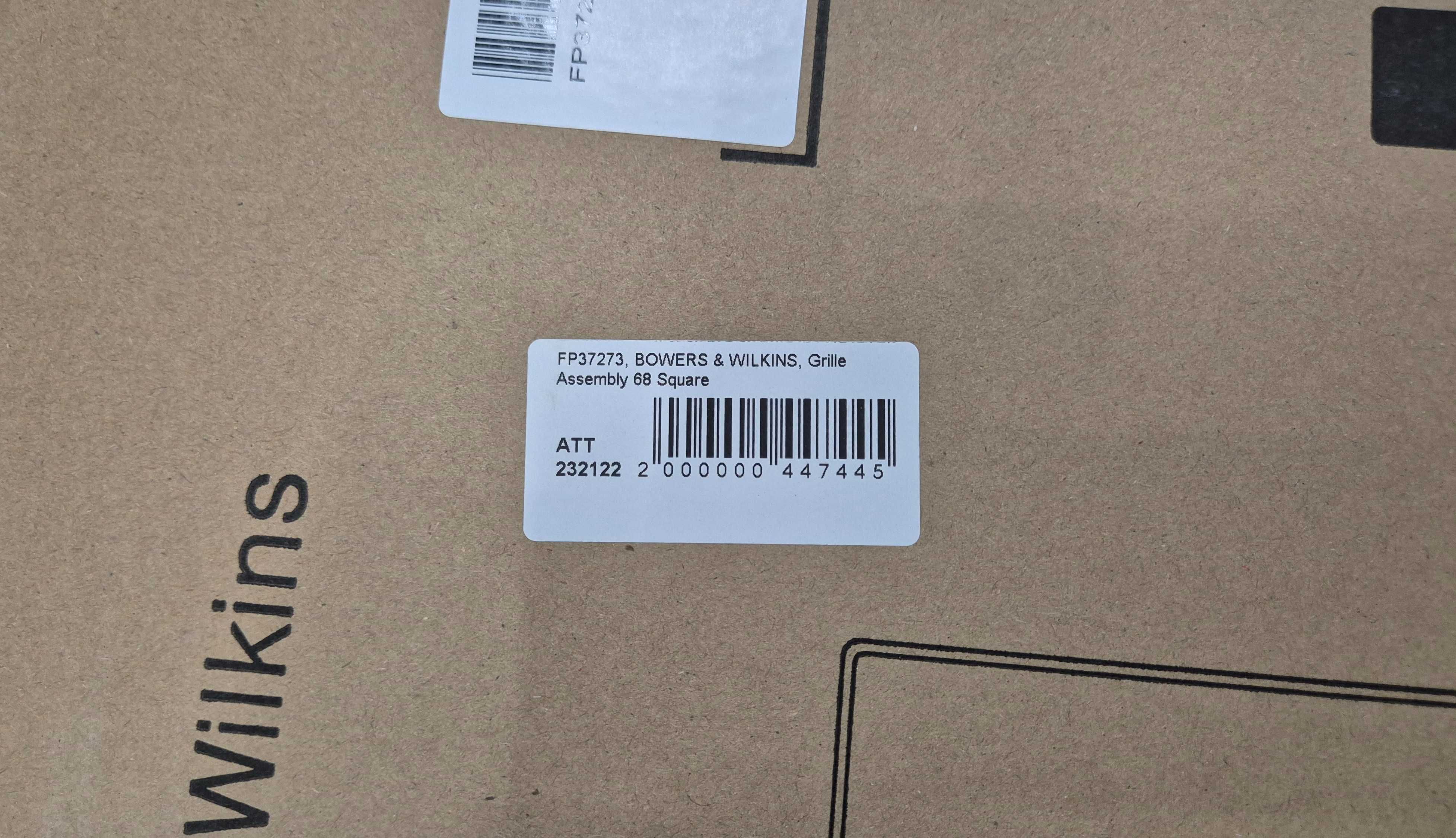 BOWERS & WILKINS Grille Assembly 68 Square Гриль квадратный 8"
