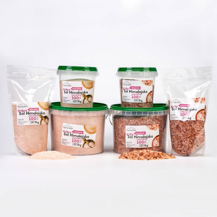 Sól - himalajska różowa drobna - 25 kg