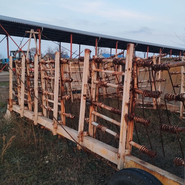 Борона пружинна 15м