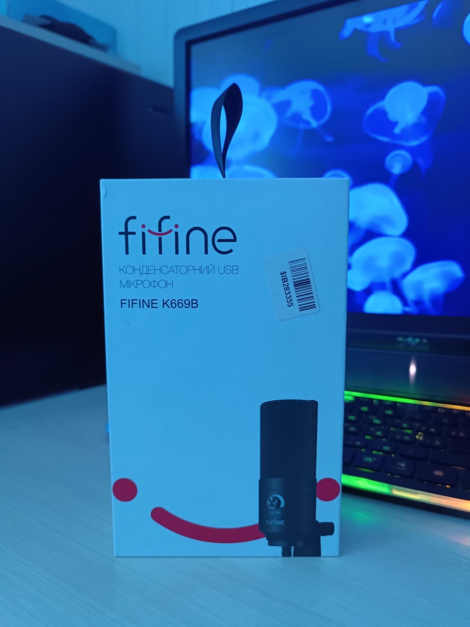 Конденсаторний мікрофон Fifine k669 Стан нового