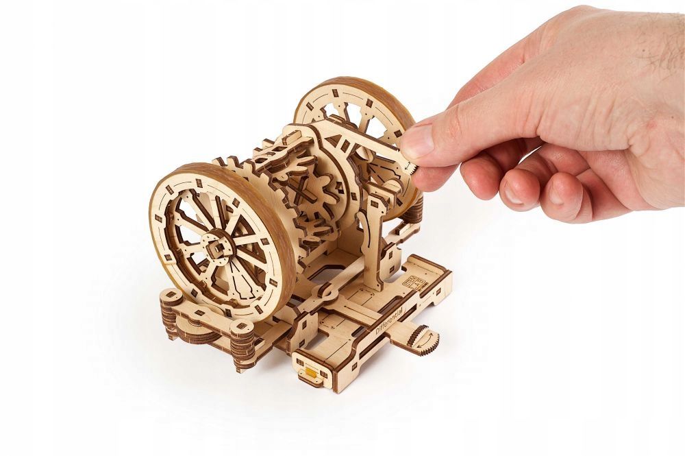 Drewniany model STEM mechanizm różnicowy Ugears