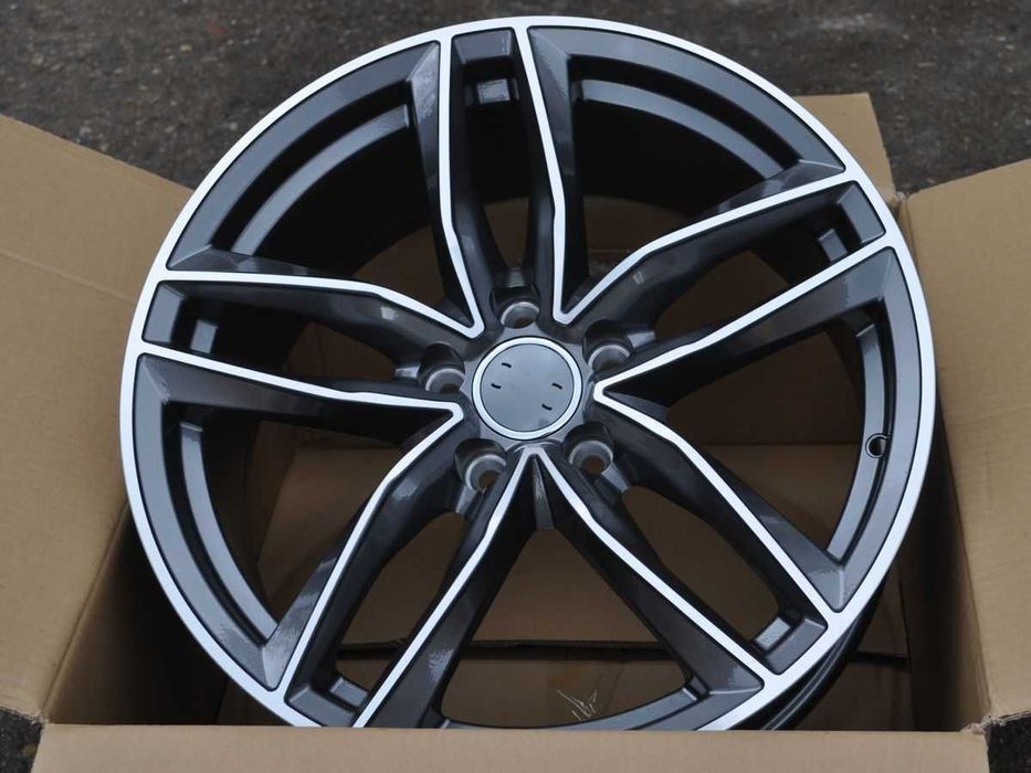 Szare Grafitowe felgi R22 5x112 AUDI Q7 SQ7 E-TRON S8 SQ5 od FELGOCAR