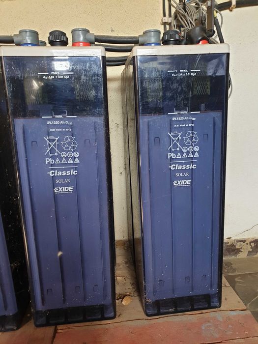 Baterias Exid solar 2V.1320 Ah