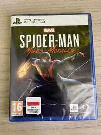 Spiderman Miles Morales PS5 NOWA W FOLII