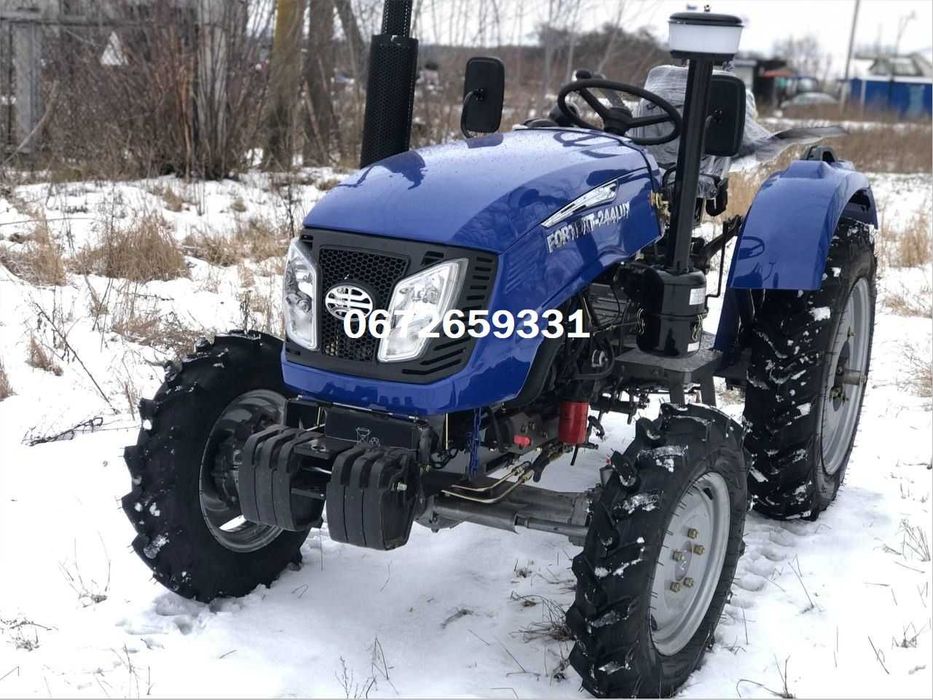 Мінітрактор Forte xt-244 lux КМ 385ВТ Нова Техніка ДОСТАВКА по Україні