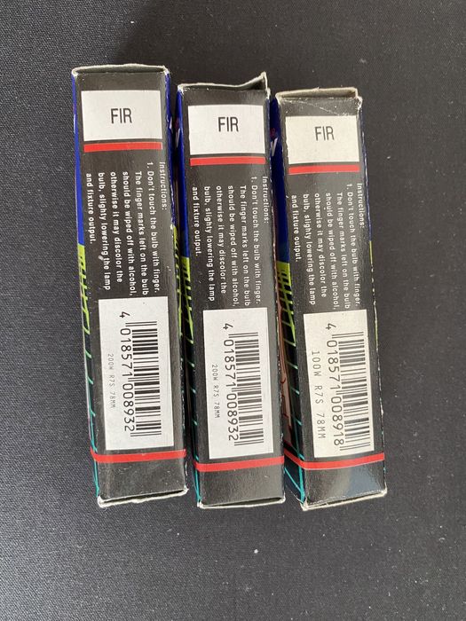 Halogen R7S, 78mm, żarówka