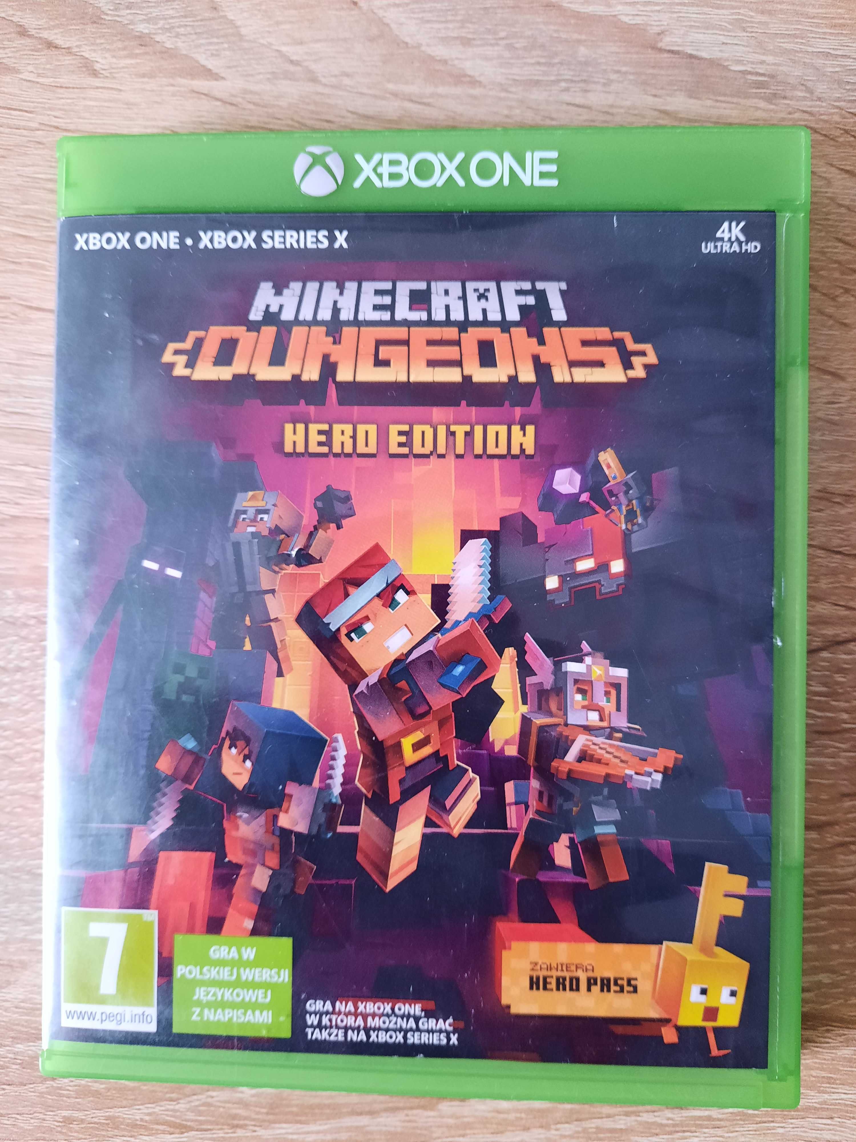 Minecraft Dungeons Polska Wersja Xbox one Xbox series X