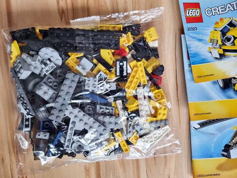 Lego Creator 31023 Szybkie Pojazdy - komplet z pudełkiem