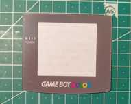 Game boy color lente de proteção do ecrã
