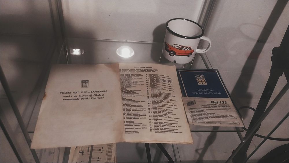 Zestaw kolekcjonerski Fiat 125p PRL