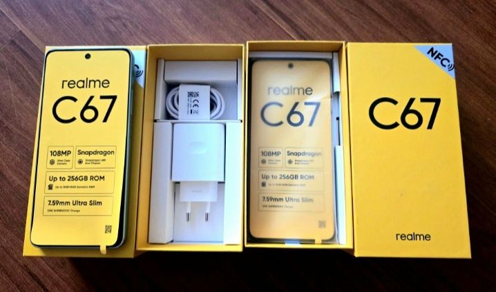 ‼️Realme C67 8/256Gb. Global НОВІ‼️