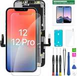 Hoonyer wyświetlacz LCD do iPhone 12 iPhone 12 1x szkło + narzędzia
