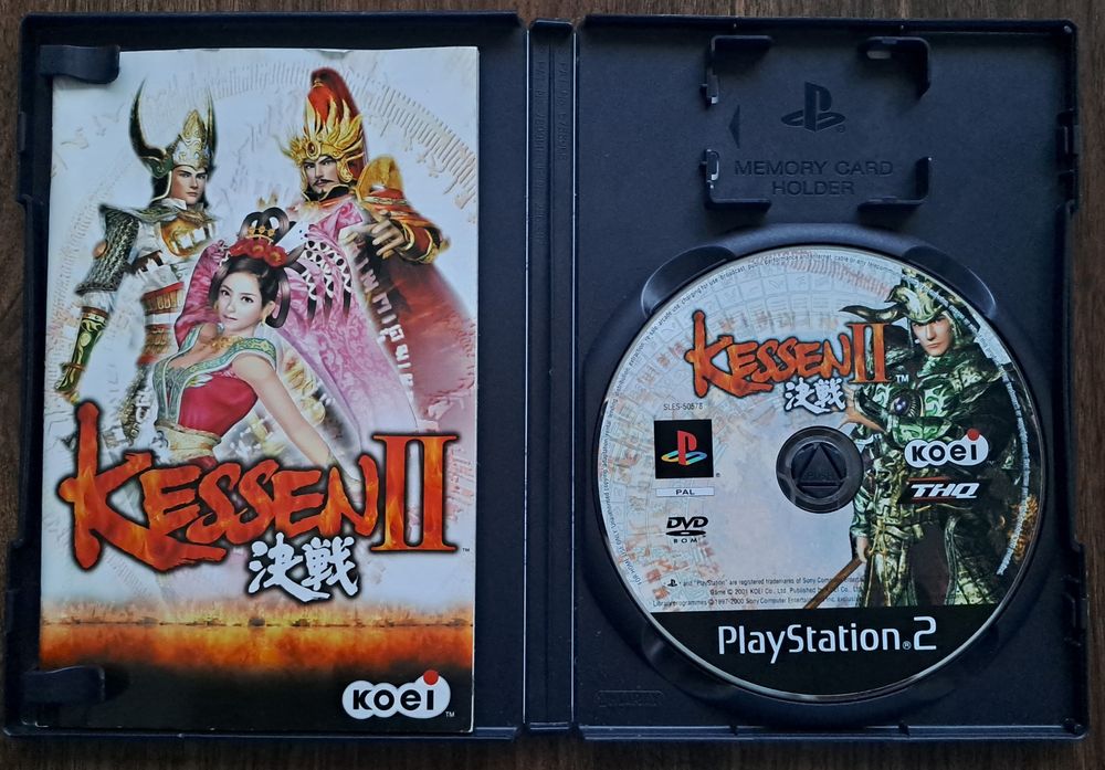 Jogo consola Sony Playstation 2 PS2 Kessen II