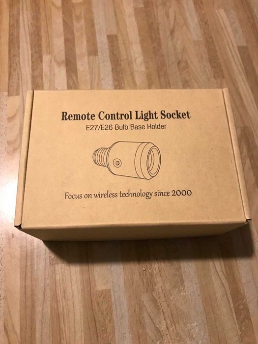 Бездротовий вимикач для лампочки E27