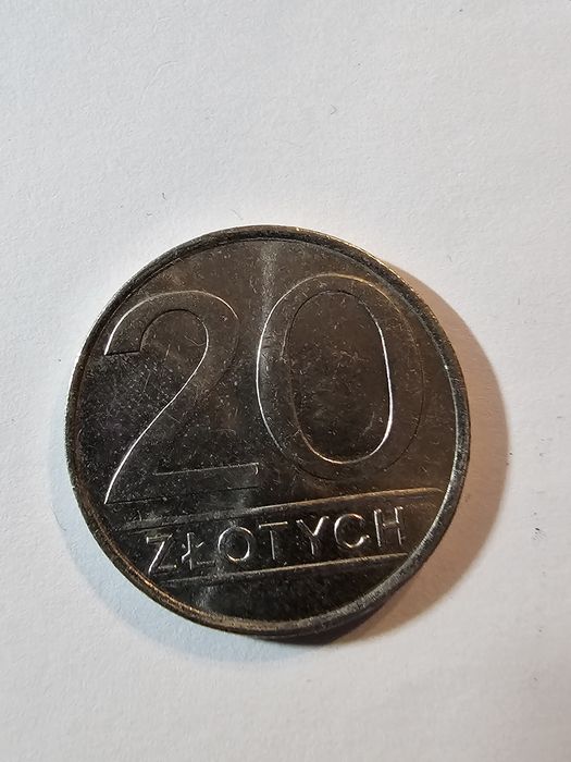 Moneta nr.6 nominał 20 zł 1984 rok za 10 zł