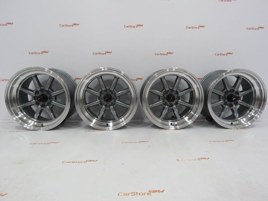 Jantes Japan Racing JR19 15x8 ET0 4x100/108 Gunmetal