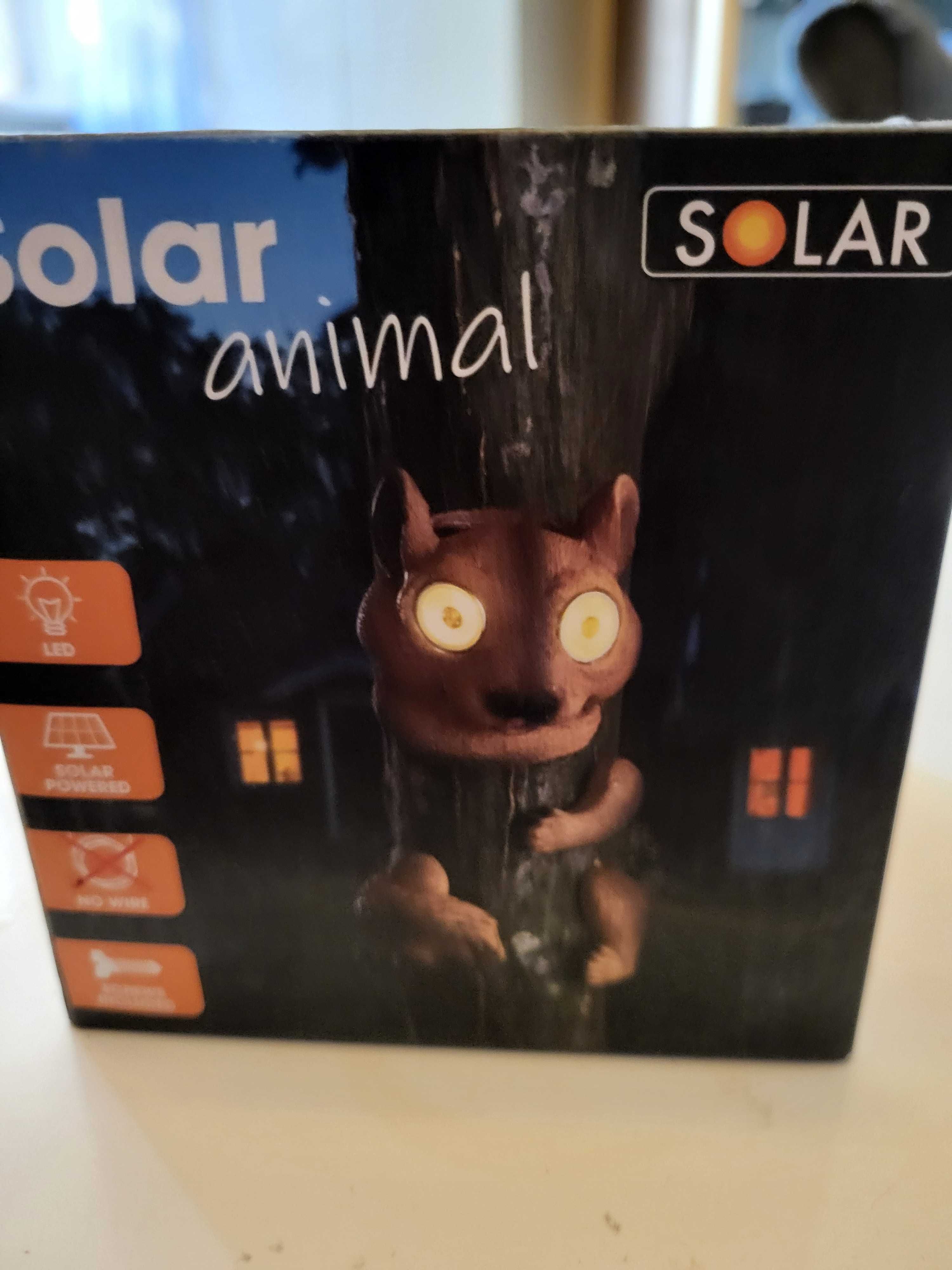 Lampa solarna koala na drzewo