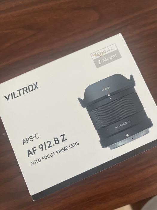 VITROX 9mm NIKON Z MONT nova na caixa