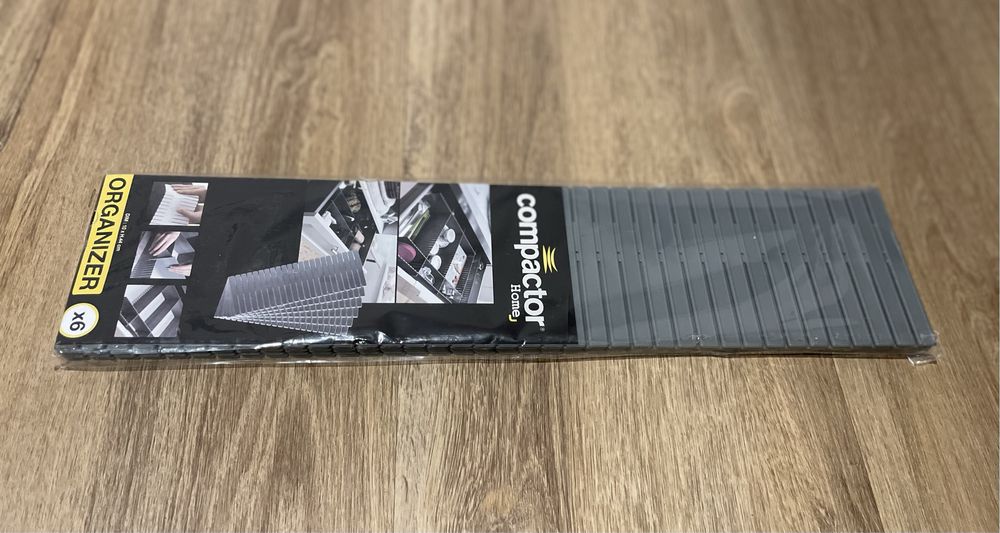 Zestaw organizerow do szuflad Compactor 6 szt