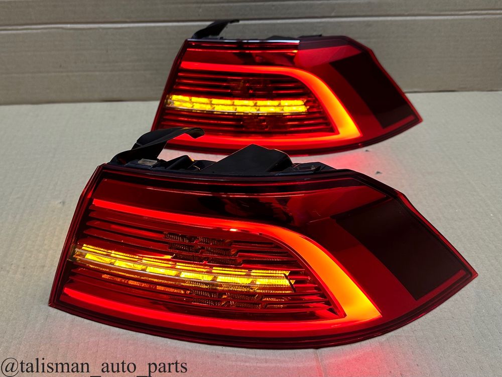 VW Passat b8 sedan led фонарь задня оптика фара стоп ліхтар