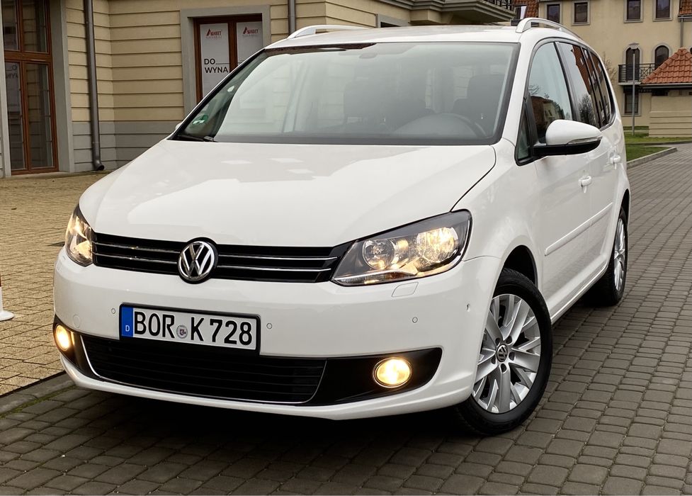 VW Touran Life 2013r 1.6TDI 105KM, 6bieg. Alu16" Idealny, 1WŁ. 184tys.