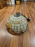 Lampa wisząca witrażowa