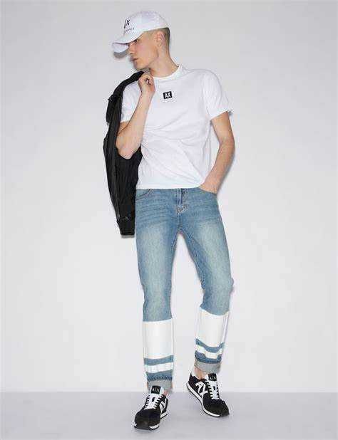 ARMANI EXCHANGE jeansy męskie  J13 r. M