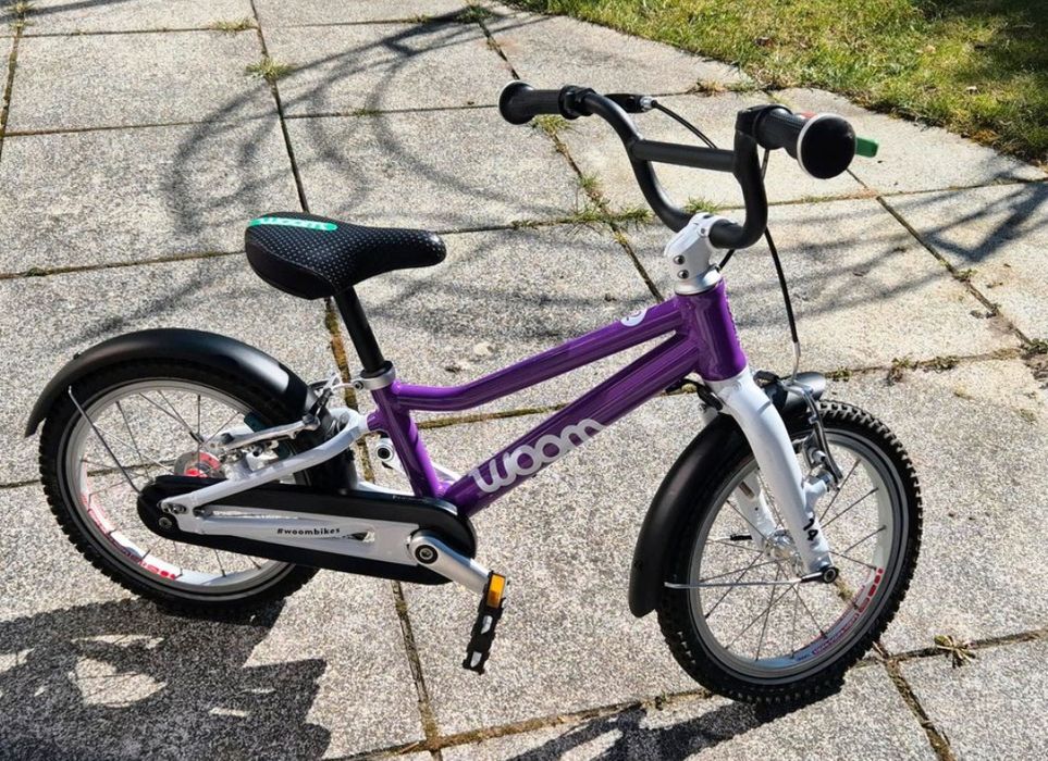 Bicicleta infantil Woom 2 de 14 polegadas