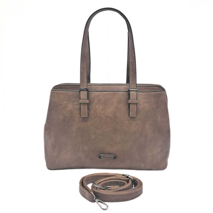 Brązowy kuferek YYcoveri torebka soil