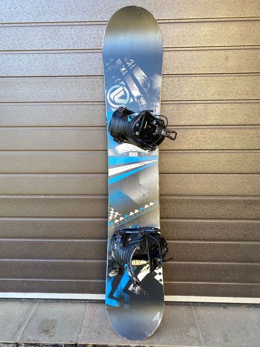 Deska snowboardowa + wiązania FLOW 159