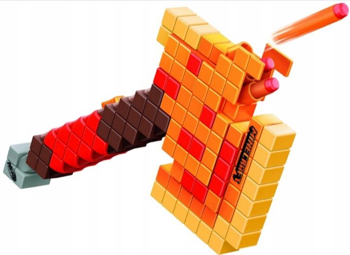 HASBRO NERF Wyrzutnia Minecraft Firebrand Topór + strzałki F8953