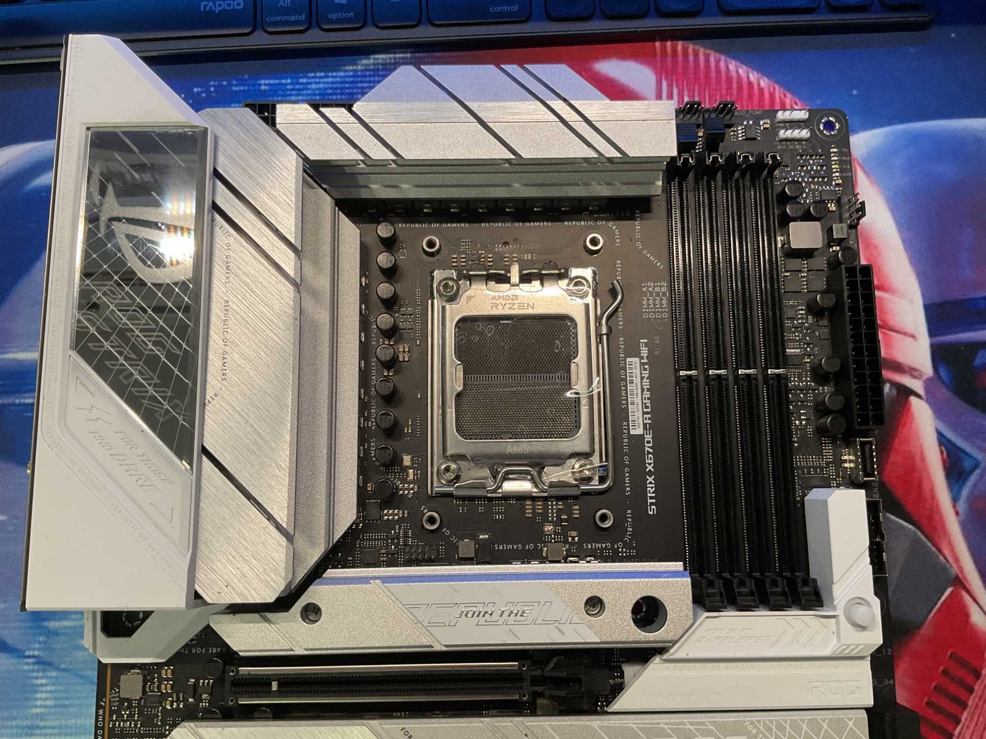 ‼️Материнська плата ASUS ROG Strix X670E-A AM5 DDR5 WiFi Флагман Ціна!