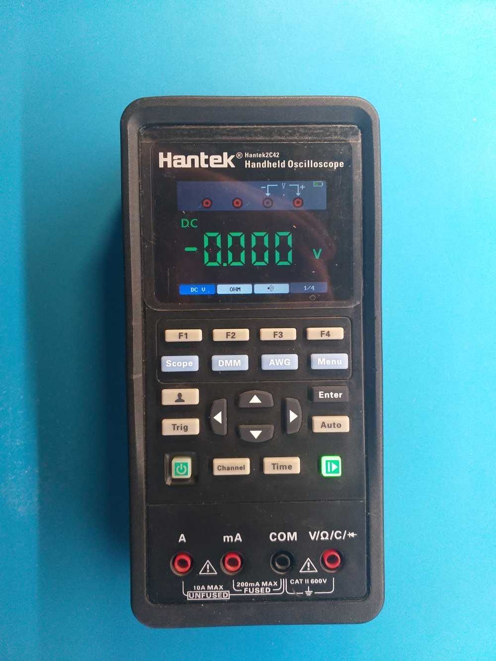 Hantek2C42 осцилограф, з розблокованим генератором