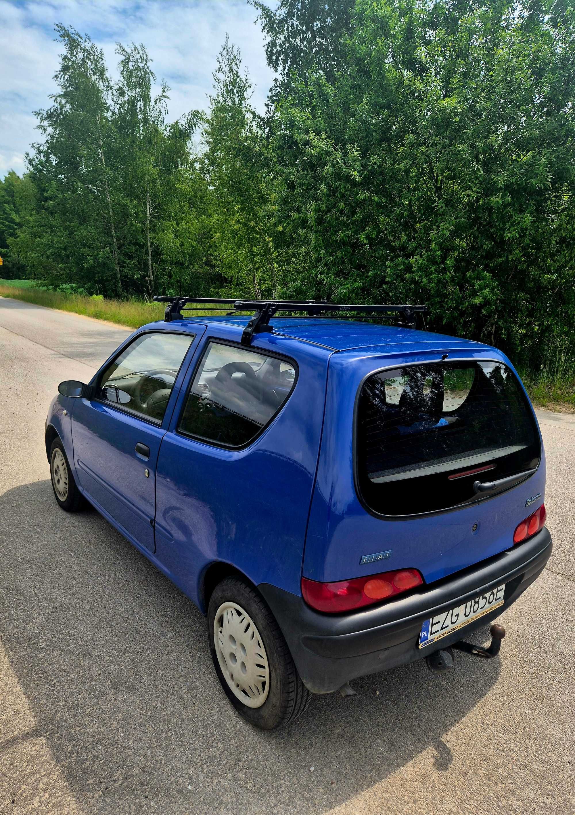 Fiat Seicento 2004 bezwypadkowy 1 właściciel super stan, hak, bagażnik