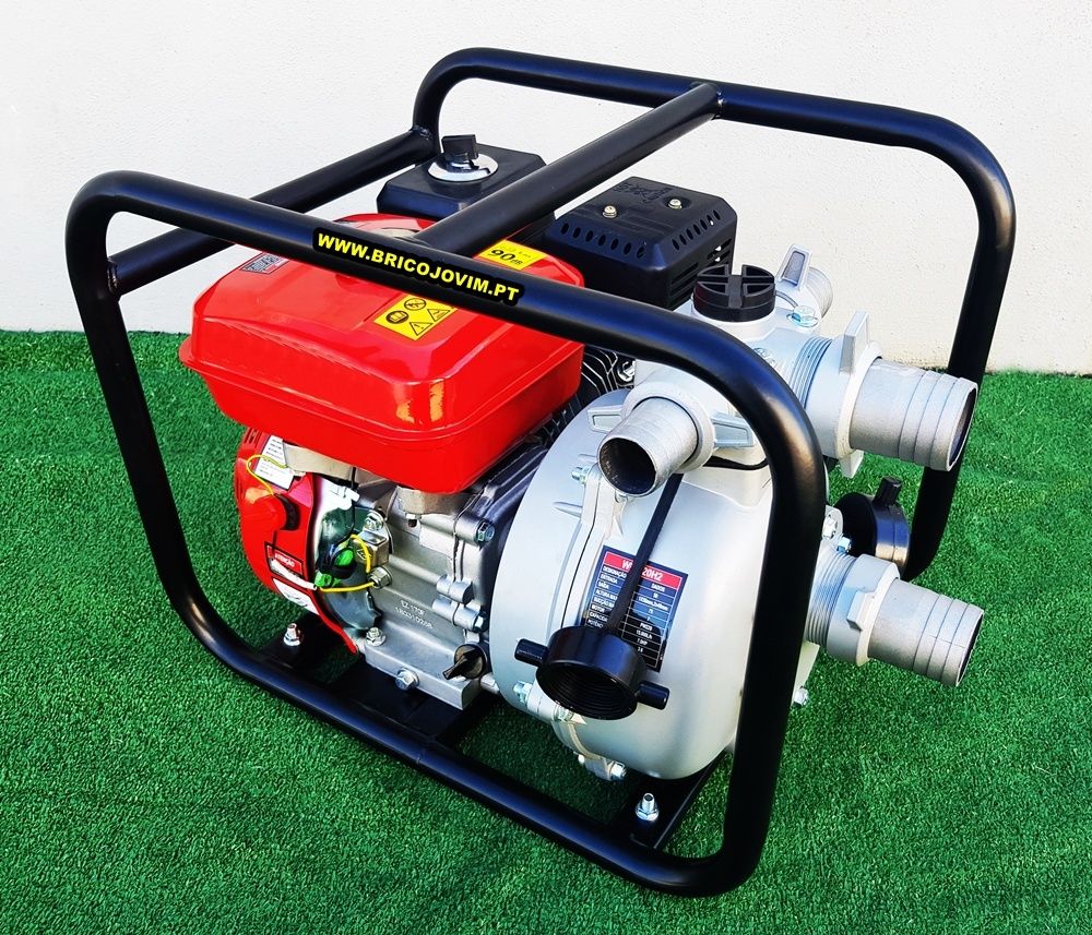Motobomba Alta Pressão -Motor 6.5cv - 55Mts Impulsão- Combate Incêndio