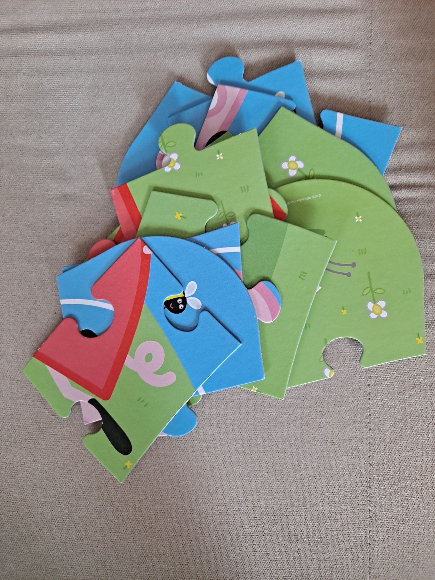 Puzzle peppa gigant