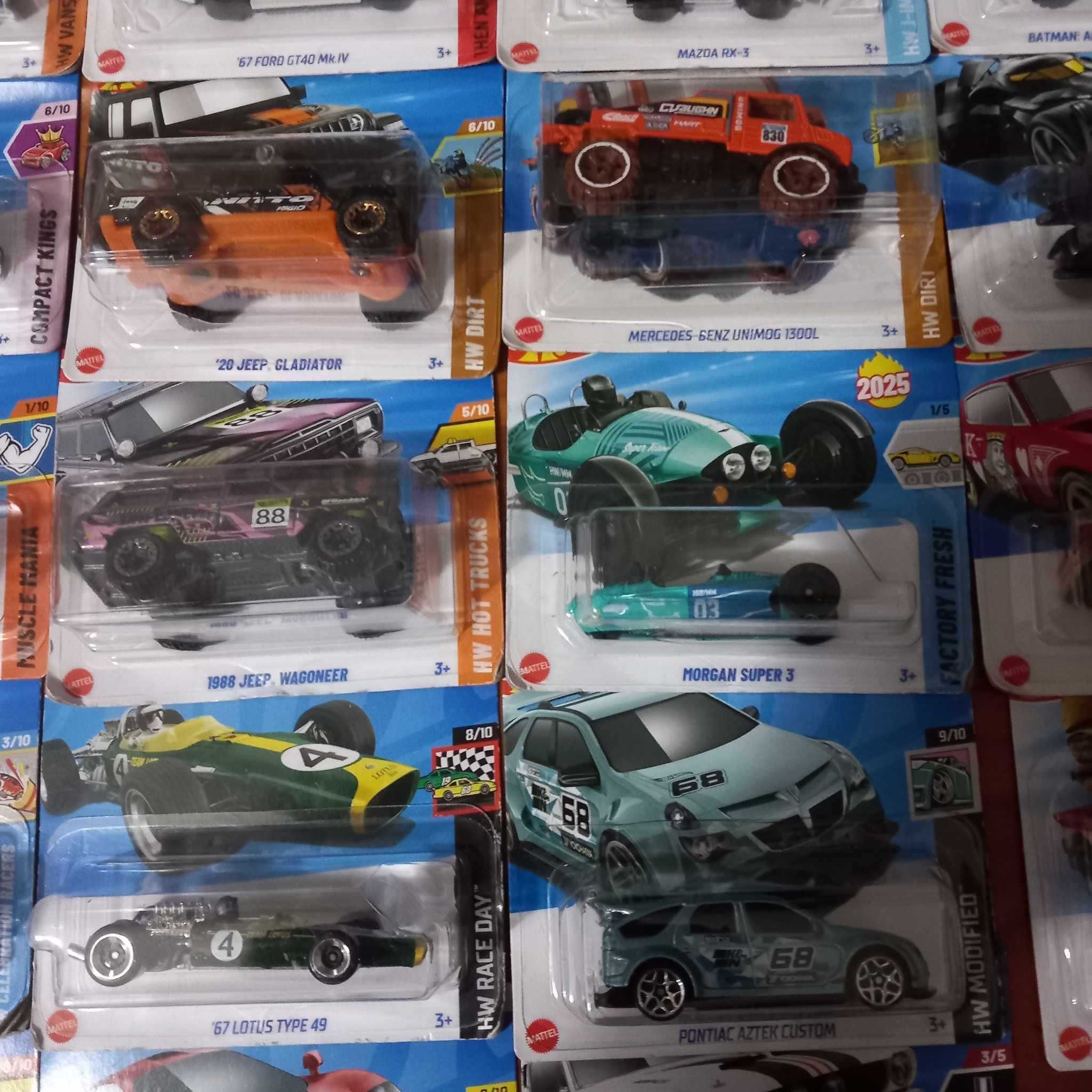 HotWheels vários modelos NOVOS com 20% de desconto