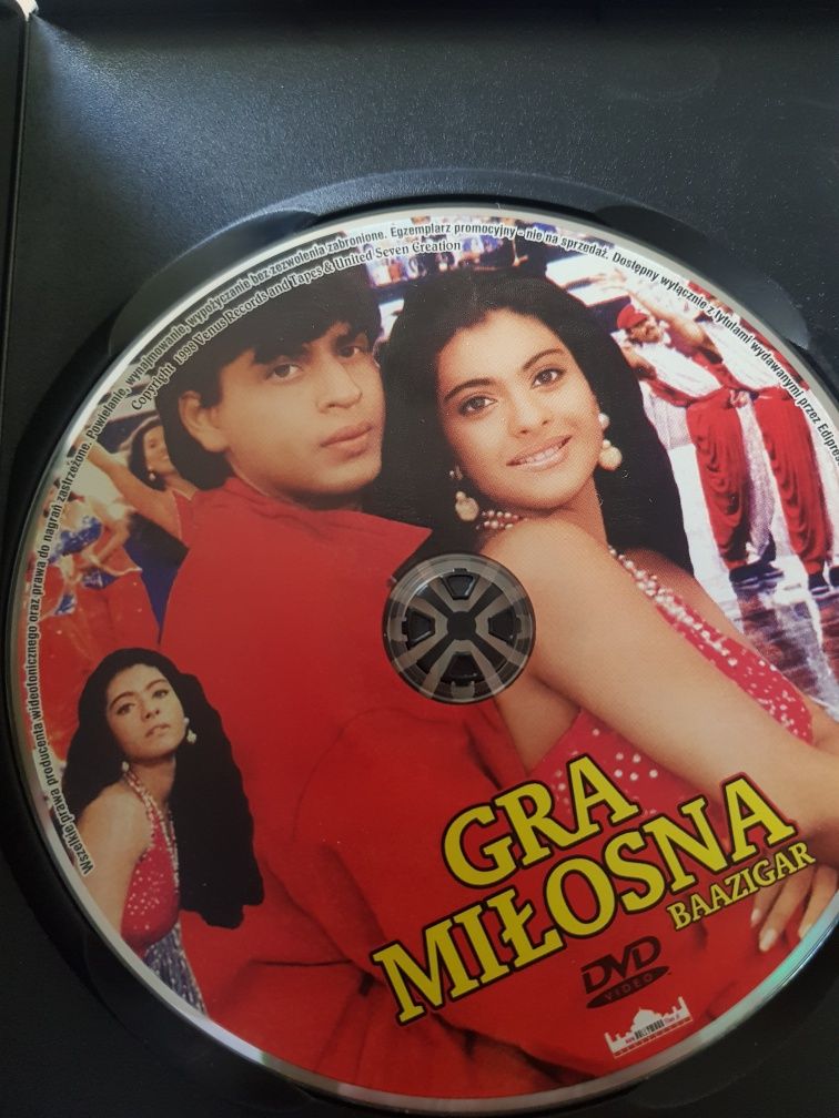 Gra miłosna baazigar film na DVD romantyk