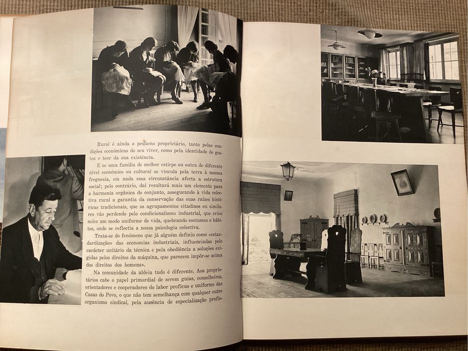 Livro - A TERRA E O HOMEM - Casas do Povo. 1966. Muito RARO.