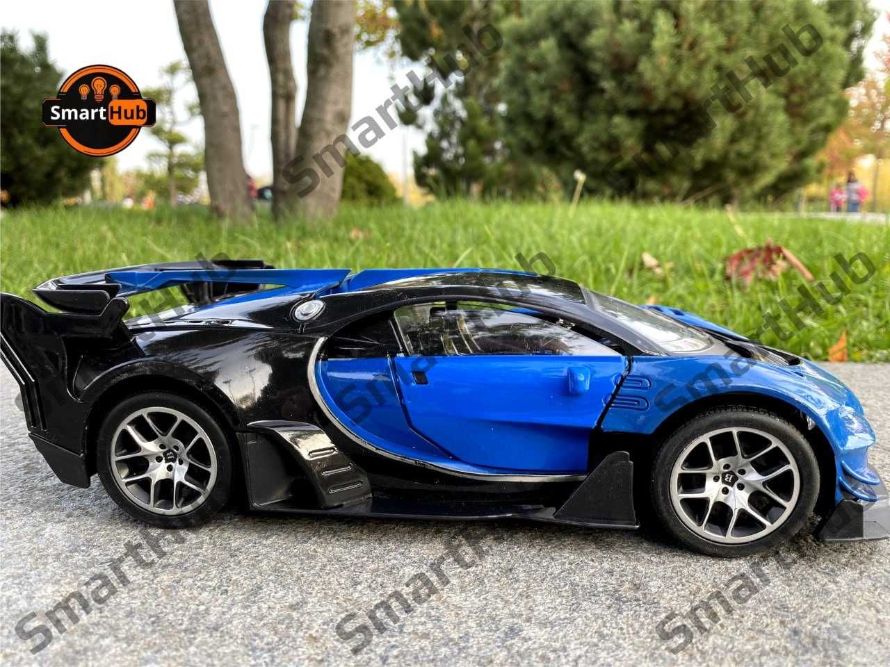 Машинка "Bugatti" на радиоуправлении. Машинка на пульте, аккумуляторе