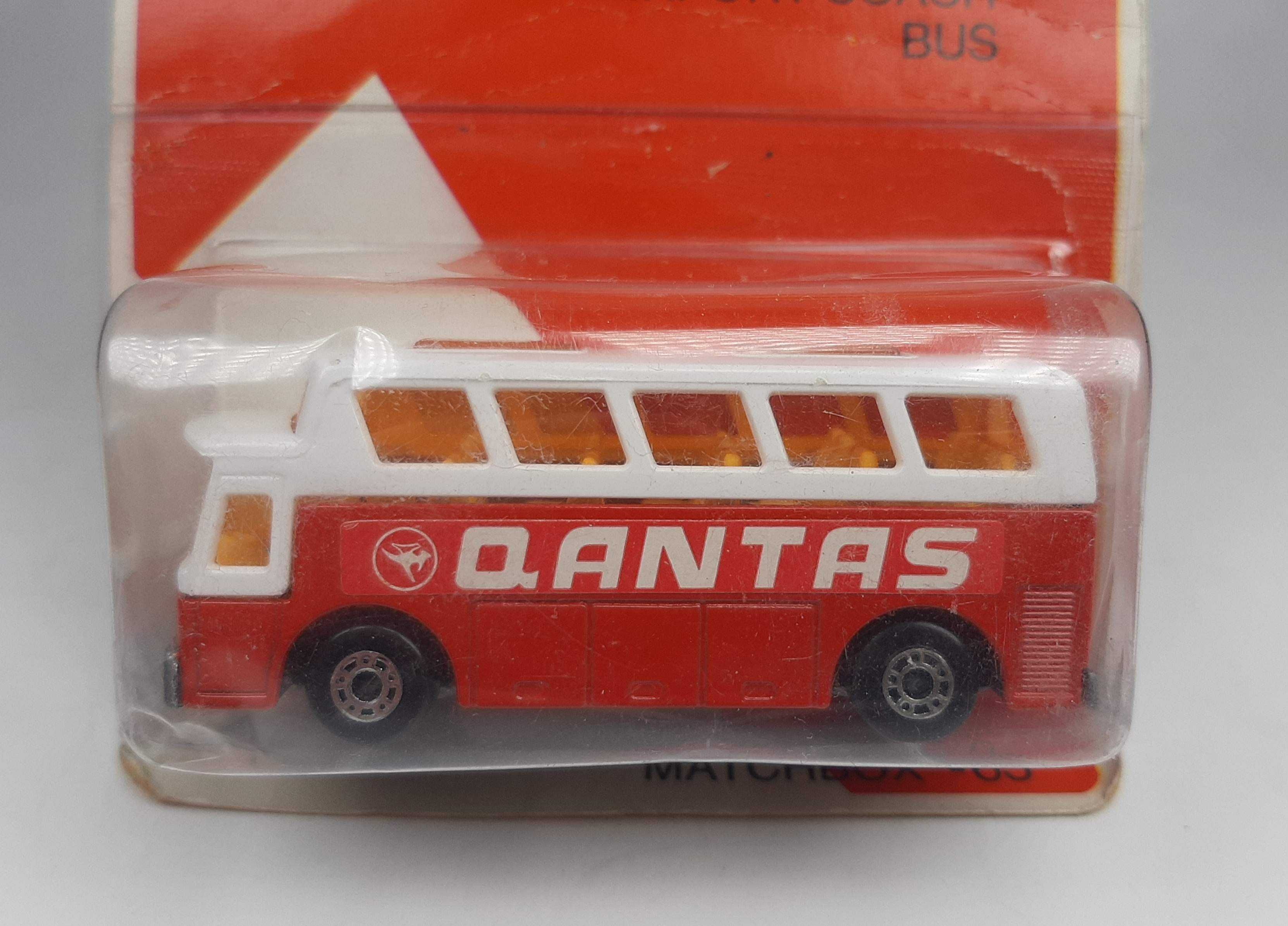 MATCHBOX Airport Coach "Qantas" No.65 Made in England