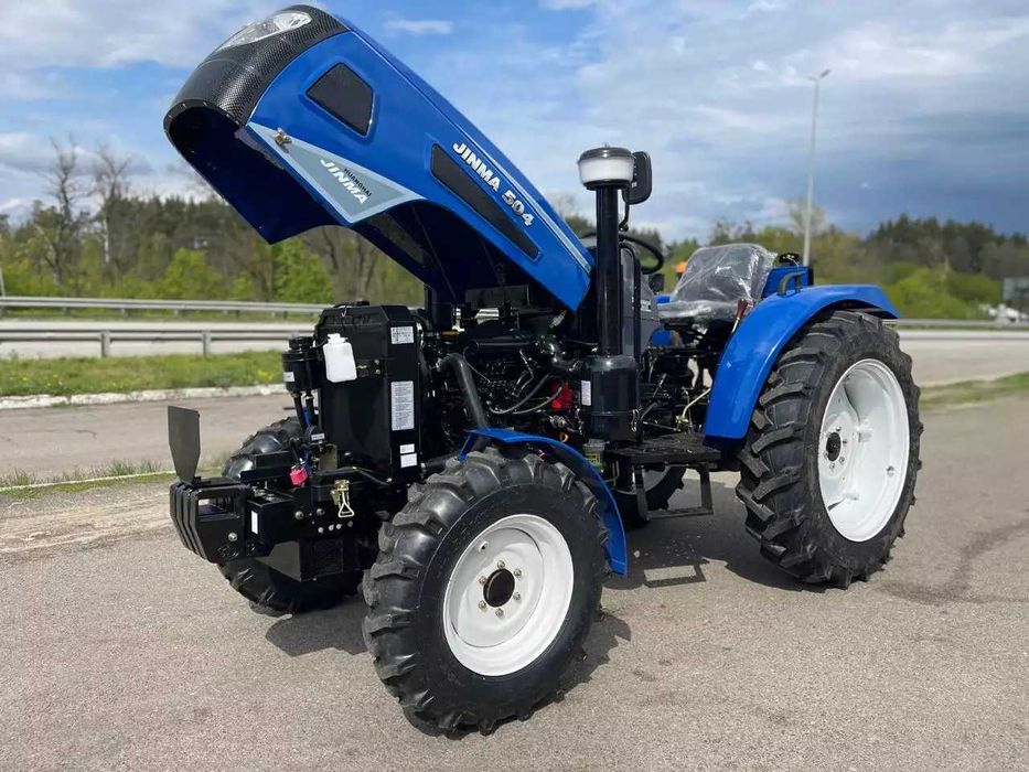 JINMA 504  примусова гідравліка