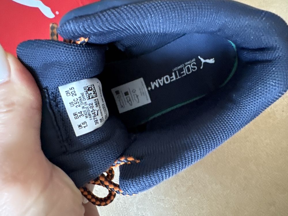 34 р Дитячі демісезонні черевики Skechers та Puma Оригінал НОВІ