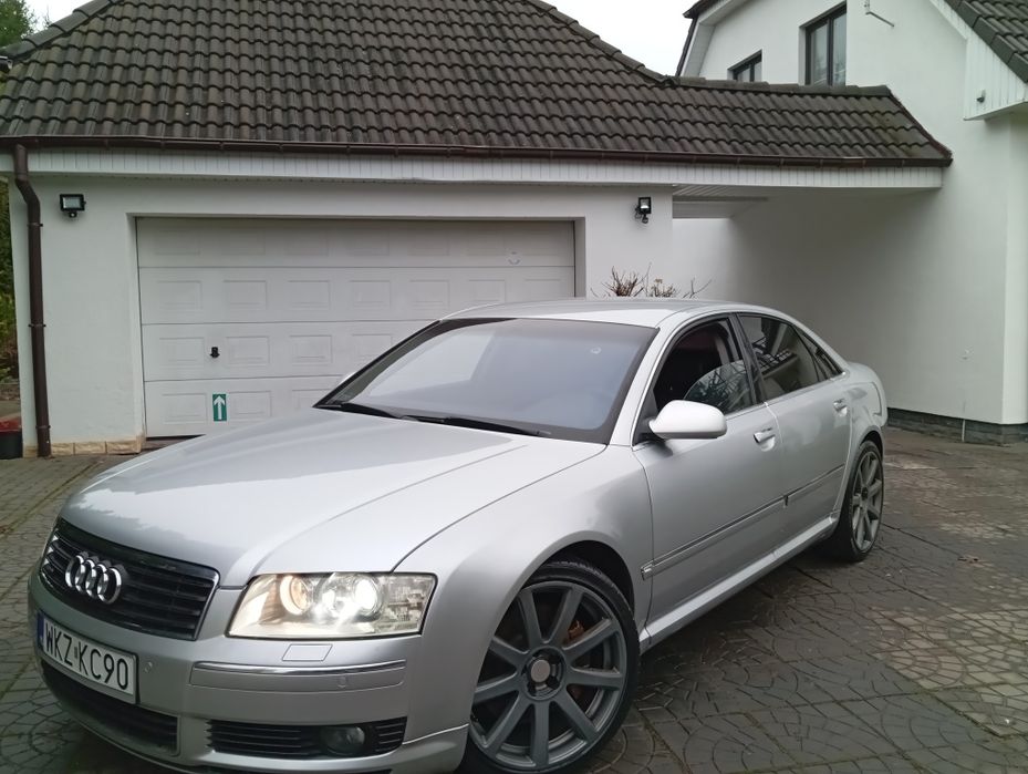 Audi A8*275koni V8 *limuzyna*Mega Stan bezwypadkowy* zamiana! *