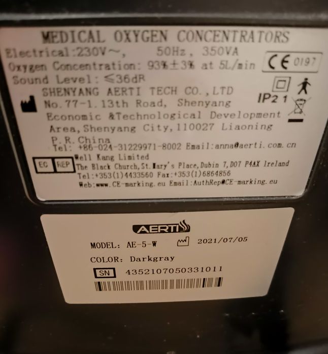 Koncentrator tlenu